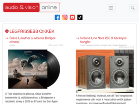 'av-online.hu' screenshot