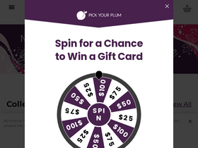 'pickyourplum.com' screenshot