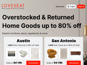 'loveseat.com' screenshot
