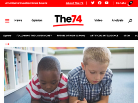 'the74million.org' screenshot