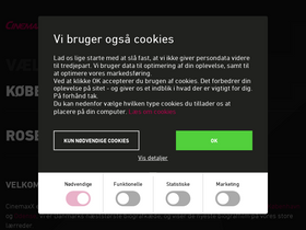 'cinemaxx.dk' screenshot