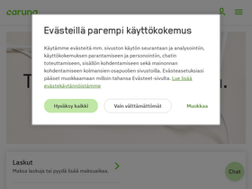 'caruna.fi' screenshot