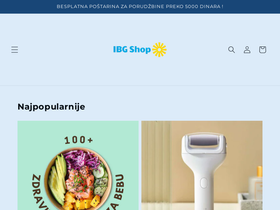 igrebezgranica.com homepage screenshot