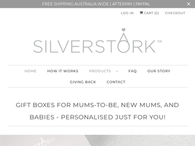 silverstork.com.au homepage screenshot