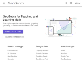 'geogebra.org' screenshot