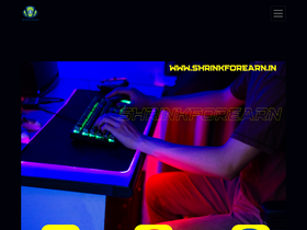 'shrinkforearn.in' screenshot