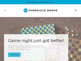 'chroniclebooks.com' screenshot