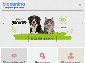 'biocanina.com' screenshot
