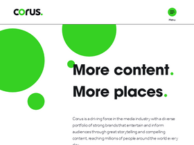 'corusent.com' screenshot