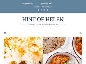 'hintofhelen.com' screenshot