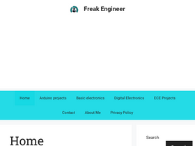'freakengineer.com' screenshot