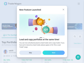 'traderwagon.com' screenshot