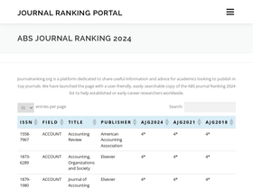 journalranking.org