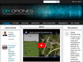 'diydrones.com' screenshot