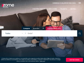 'zome.pt' screenshot