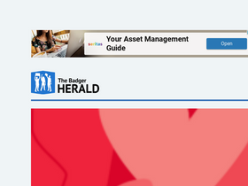 'badgerherald.com' screenshot