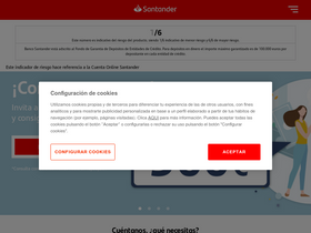 'wcm.bancosantander.es' screenshot