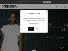 'insiderstore.com.br' screenshot