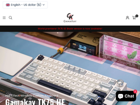 'gamakay.com' screenshot