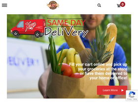 'hayssupermarkets.com' screenshot
