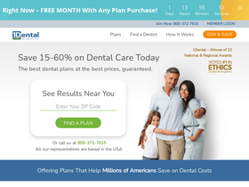 '1dental.com' screenshot