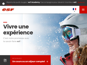 'esf.net' screenshot