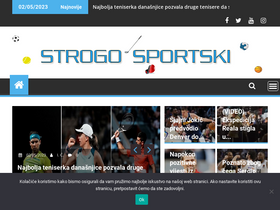 'strogosportski.ba' screenshot