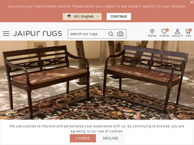 'jaipurrugs.com' screenshot
