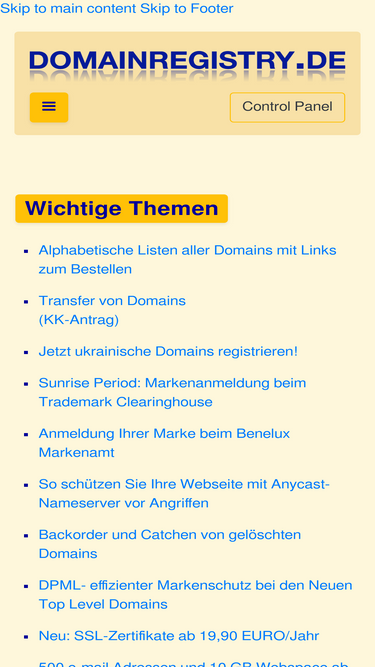 domainregistry.de