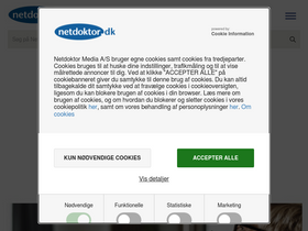 'netdoktor.dk' screenshot