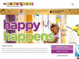 'thelearningexperience.com' screenshot