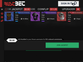 'rustbet.com' screenshot