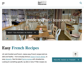 'madaboutmacarons.com' screenshot
