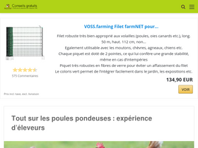 'poules-club.com' screenshot