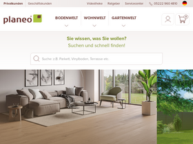 'planeo.de' screenshot
