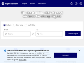 'flightnetwork.com' screenshot
