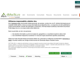 'didactic.ro' screenshot
