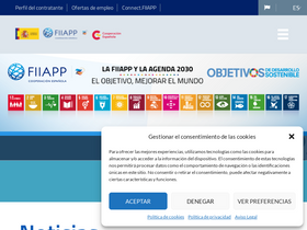'fiiapp.org' screenshot