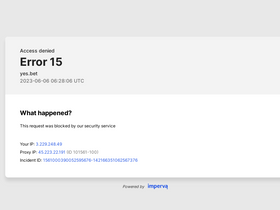 'yes.bet' screenshot