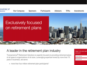 'trsretire.com' screenshot