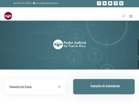 'ramajudicial.pr' screenshot