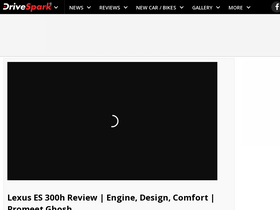 'drivespark.com' screenshot