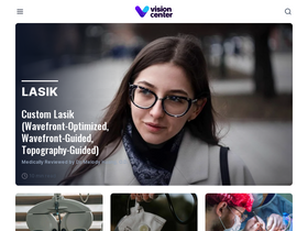 'visioncenter.org' screenshot