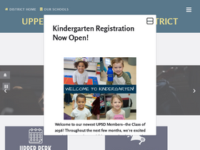 'upsd.org' screenshot