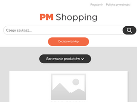 'pmshopping.pl' screenshot