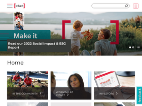 'intactfc.com' screenshot