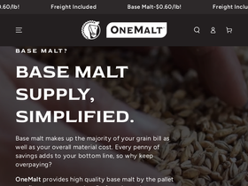 onemalt.com homepage screenshot