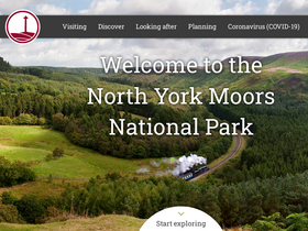 'northyorkmoors.org.uk' screenshot