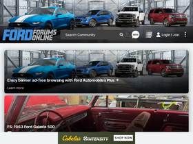 'fordforumsonline.com' screenshot