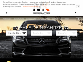 'mk-fahrwerkstechnik.de' screenshot